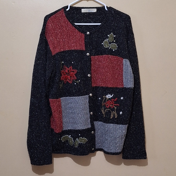 Penmans Holiday Christmas Cardigan - Picture 2 of 6